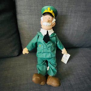 Beetle Bailey 2000 General Halftrack Comic Plush Figure Doll 16" NWT